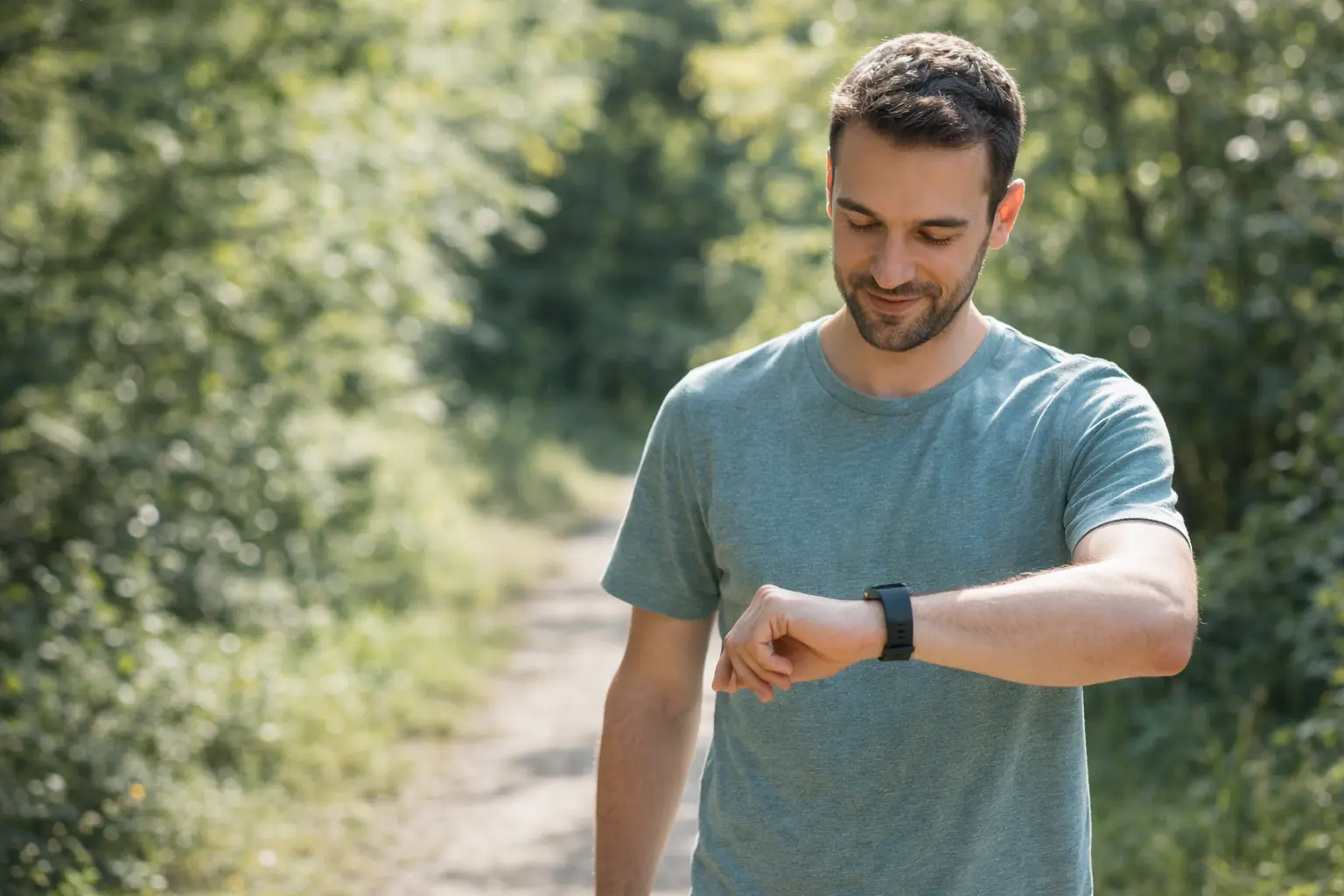 Using a fitness tracker in a balanced way
